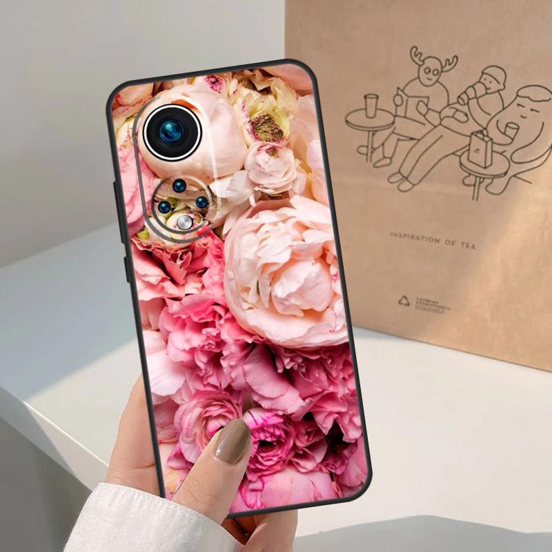 Lavender Peonies Flower For Honor Magic 8 7 6 5 Pro Case For Honor X9d X9c X9b X9a X8c X8b Win 200 400 50 70 90 Lite
