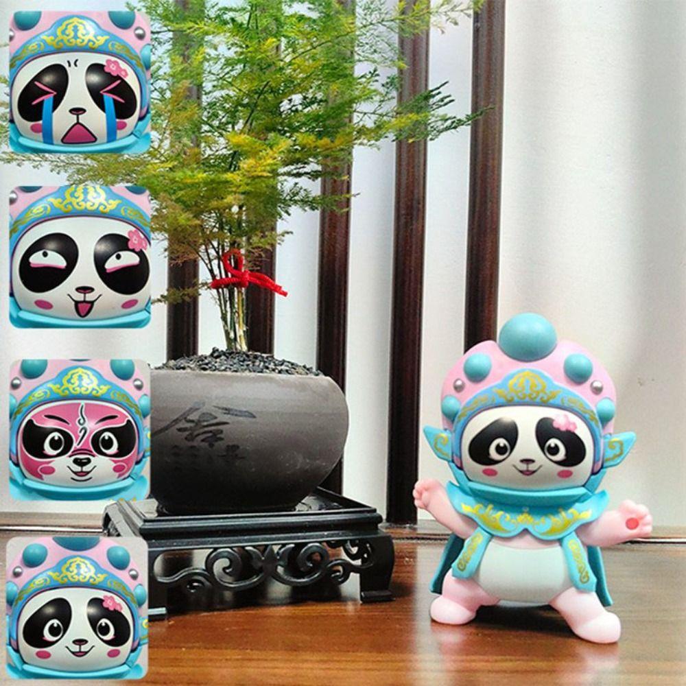 Peking Opera Figure Opera Face Changing Doll Opera Face Makeup Toy  Kids Playing Supplies