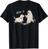 Boo Boo-p Dog Ghost Funny Halloween Dog Lovers Dog Mom T-Shirt