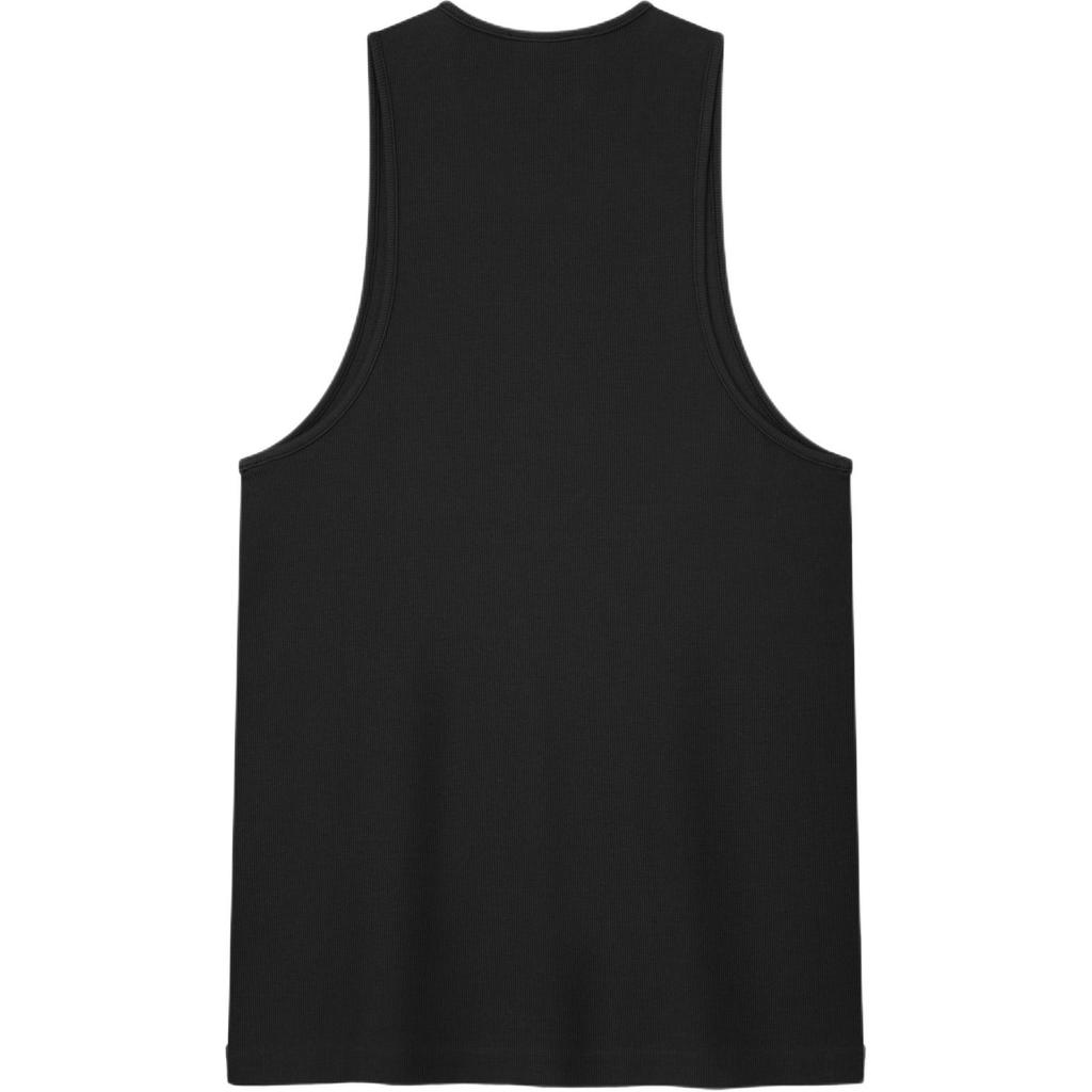 Fear of God Essentials Rib Tank Vintage Black Men Tops 125SP264251F