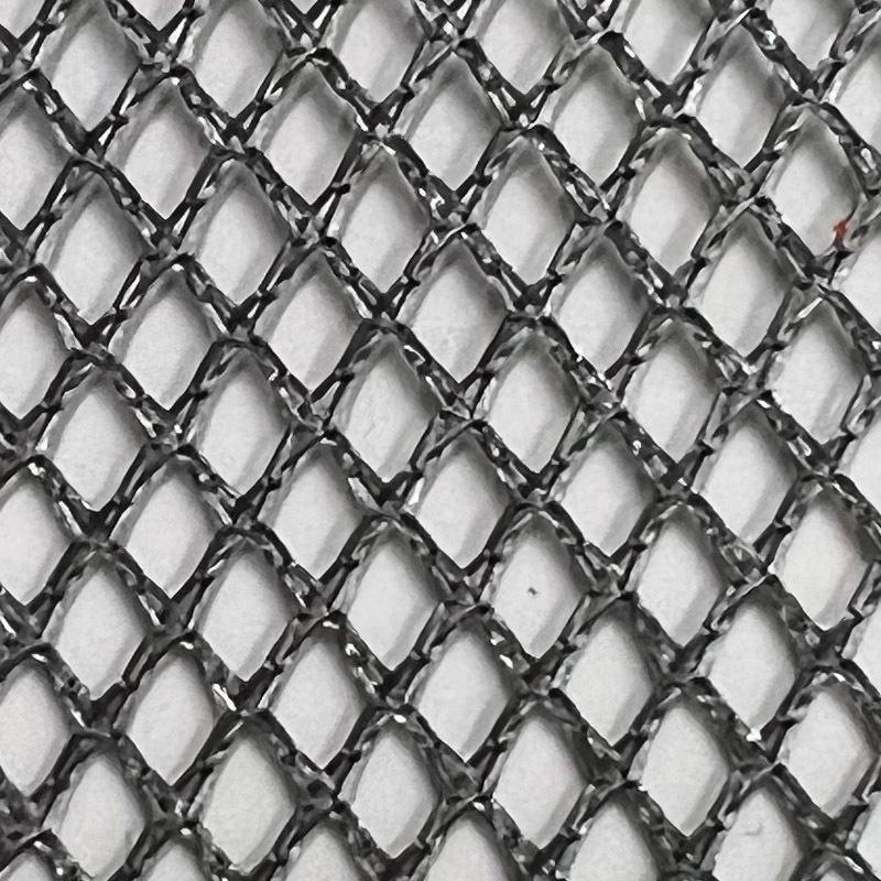 In-Stock K114 Diamond Warp Knit Polyester Mesh Fabric for Bags & Laundry