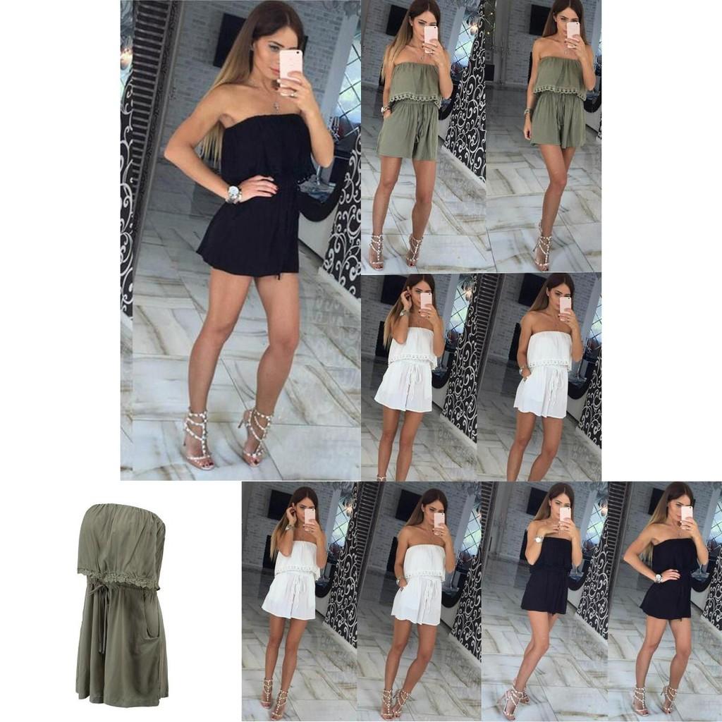 Elegante Mono de Mujer con Pantalones Cortos de Hojas Para un Look Chic de Verano