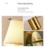 Punch-Free RGB Wall Light with Remote Control for Bedroom or Living Room
