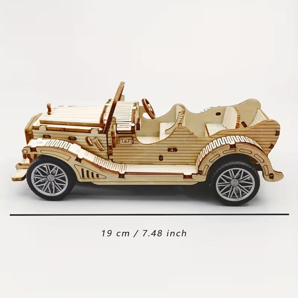 3D Wooden Puzzle Racing Cars for Adults DIY Mechanical Model Car Kits Toys for Adults Birthday Gift for Boys Men Home Decor