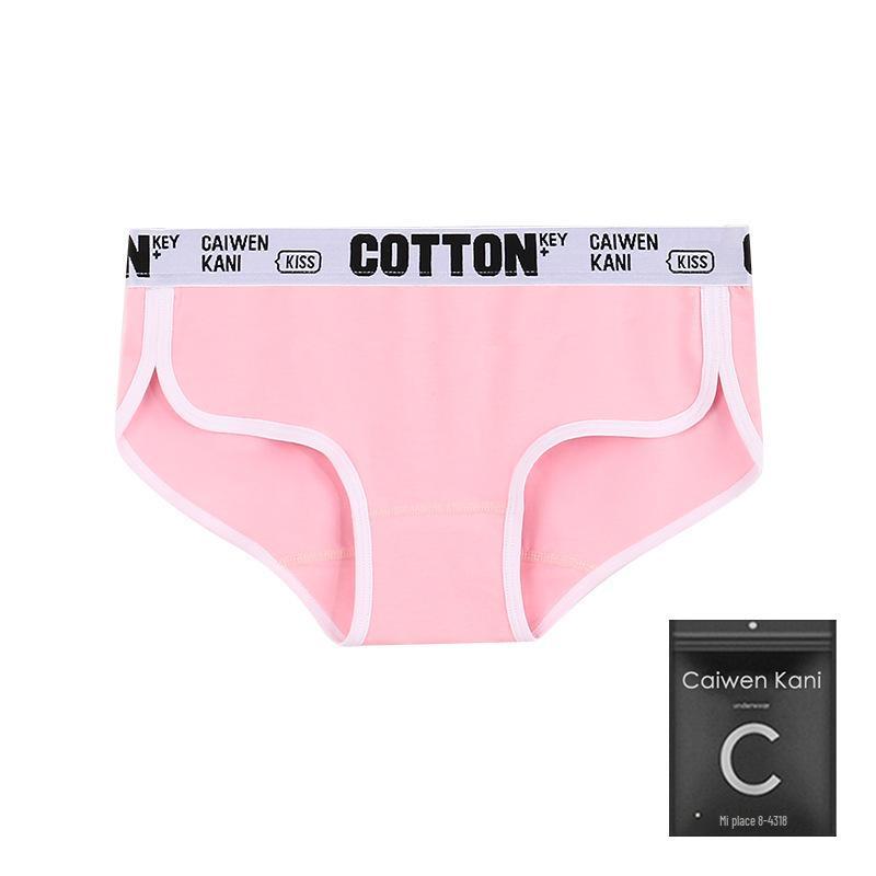 Women's Push-Up Wire-Free Cotton Bra & Triangle Panty Set