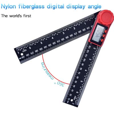 200mm 8'' Digital Angle Finder Ruler Protractor Inclinometer Electron Goniometer Angle Length Measuring Tool