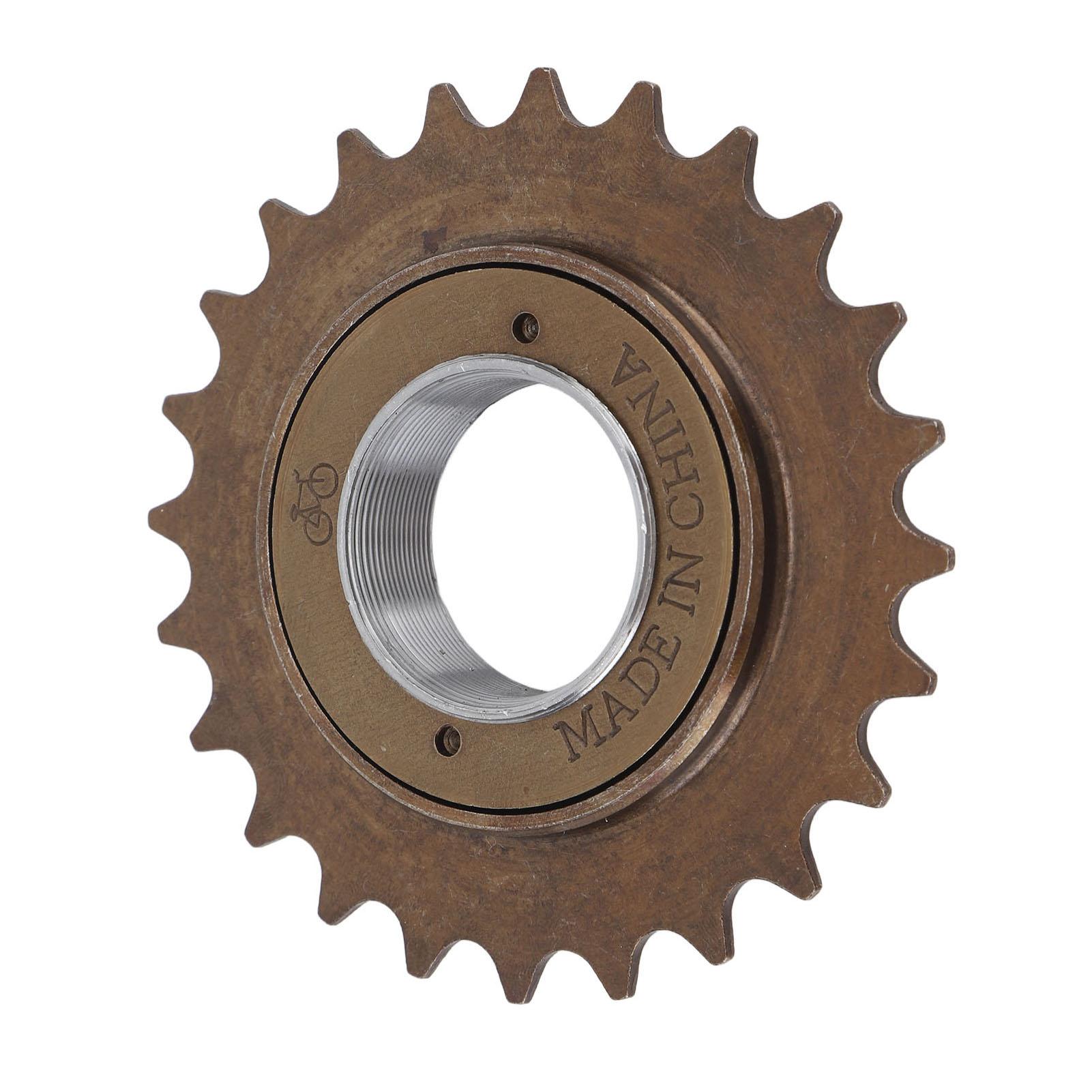 

Single Speed Bike Freewheel 24 Teeth Bicycle Freewheel Cycling Replacement Accessory