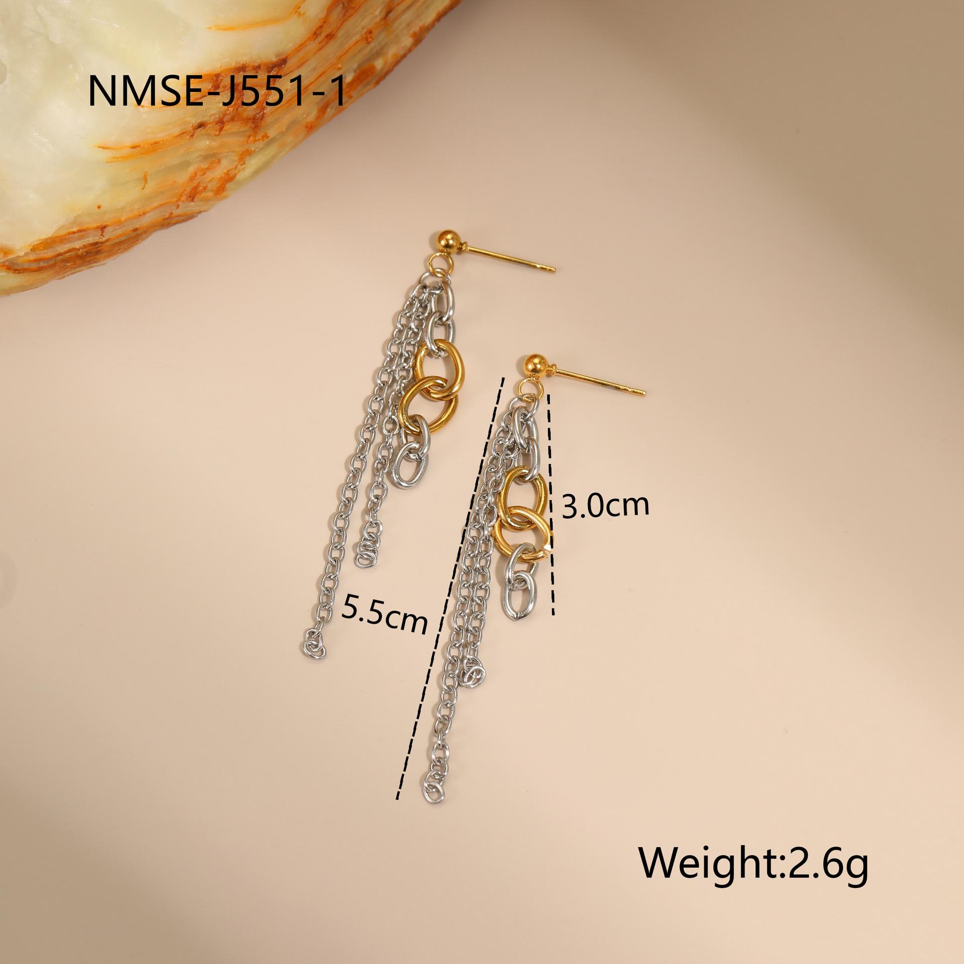 GEMCHIC Women s Stainless Steel 18K Gold-Silver Plated Chain Necklace Set for Fall Winter 2025