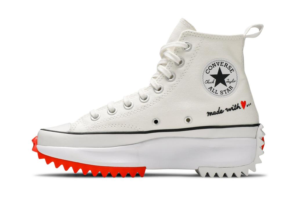 Converse Wmns Run Star Hike High Made With Love - White Women's 571874C