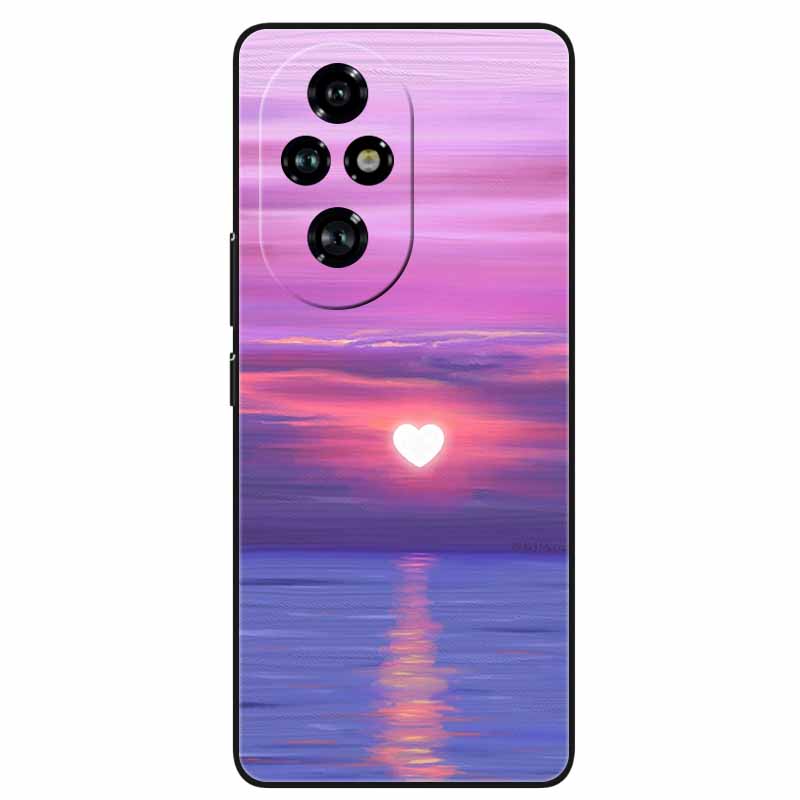 For Honor 200 5G Case Lovely Cute Cartoon Silicone TPU Soft Phone Cover for Honor 200 Honor200 Protect Back Shells FUnda Coque