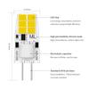 4/8pcs G4LED Plug-in Bulb Super Bright Light Source LED Energy Saving Small Light Bulb Suitable For Pendant Light Crystal Lamp