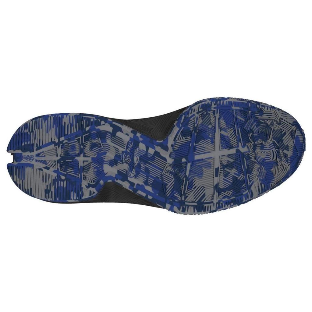 Adidas D Lillard 2 Round Toe Lace-Up Shock Absorbing Durable Mid-Top Basketball Shoes Unisex Basketball Shoes Black B42384