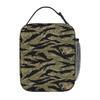 Tiger Stripe Camouflage Military Camo Lunch Bags Insulated Bento Box Portable Lunch Tote Resuable Picnic Bags Cooler Thermal Bag