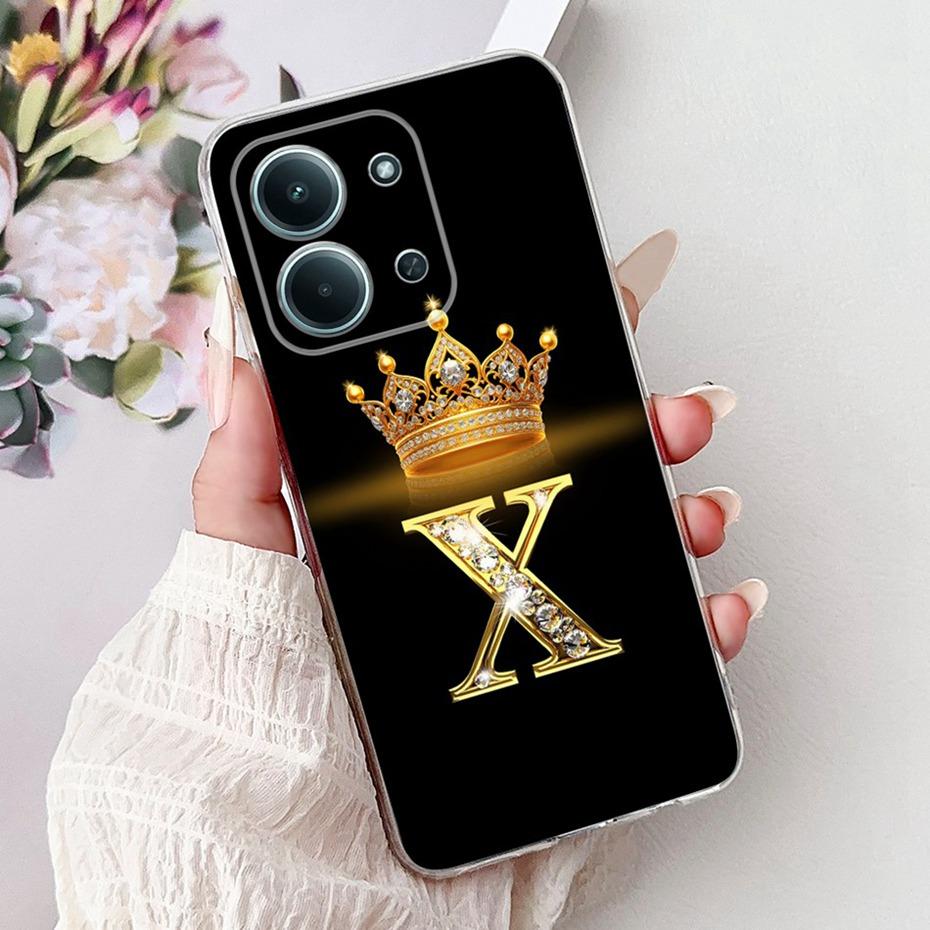 

Fashion Letter Phone Case For Xiaomi Redmi 15C 4G Soft Silicone TPU Back Cover For Redmi 15C 4G Cases Bumpers Redmi 15C 4G