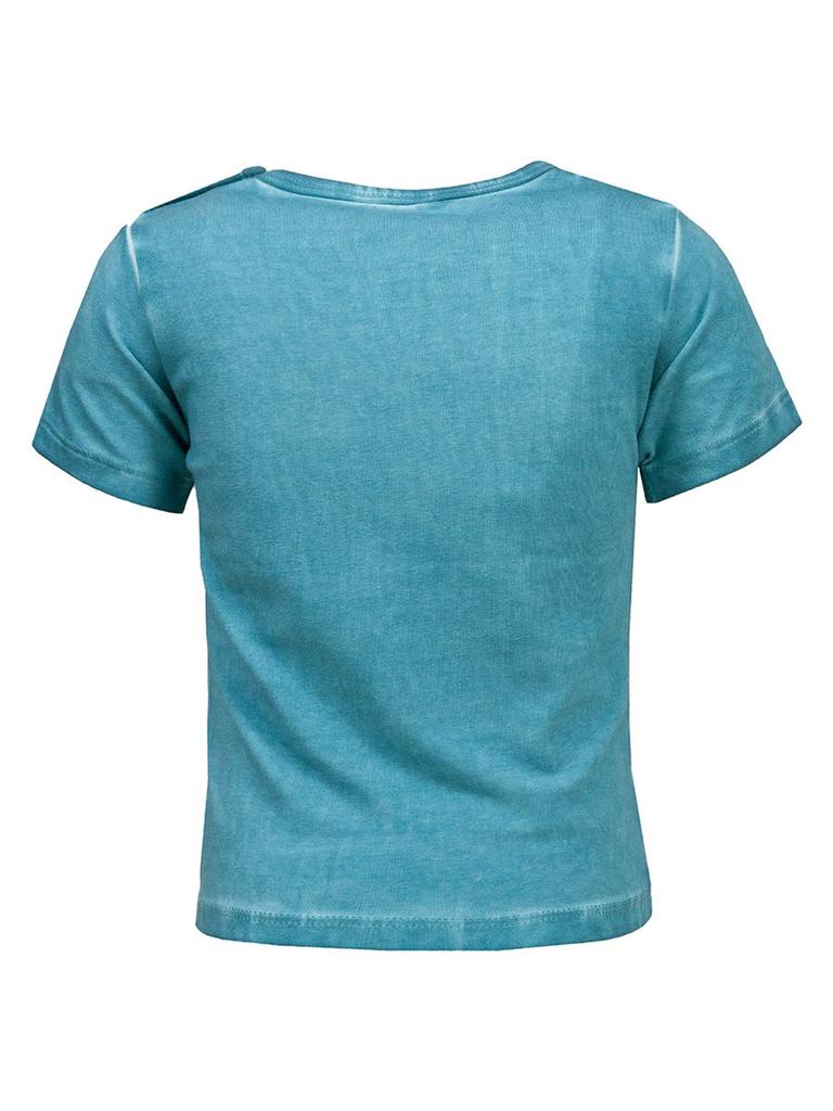 Chłopięcy T-Shirt Take A Summer Break Niebieski Lief