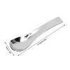 5Pcs Square Shaped Scoop Head Dessert Spoon Rustless Steel Frozen Treat Scoop  Treat Preparation