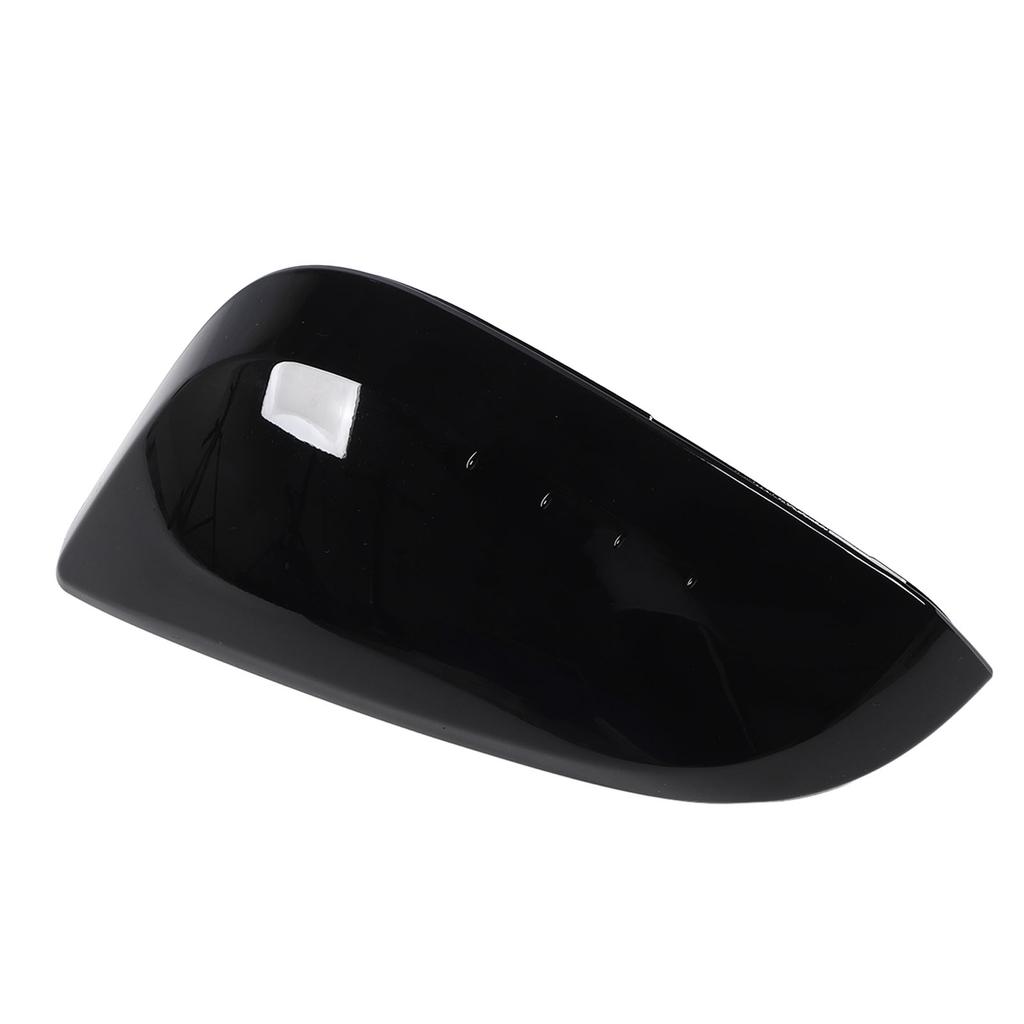 Side View Mirror Housing Cover Black Rear View Wing Mirror Cap Weather Resistant Replacement Mirror