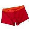 Men Boxers Elastic Mid Waist Letter Pattern Soft Breathable U Convex Quick Dry Moisture-wicking Firm Stitching Men Underpants Underwear