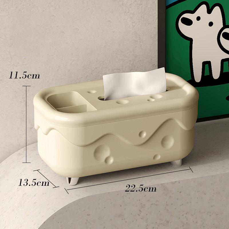 

Декоративный чехол для салфеток для гостиной, хранение пультов, держатель для салфеток, премиальный настольный органайзер