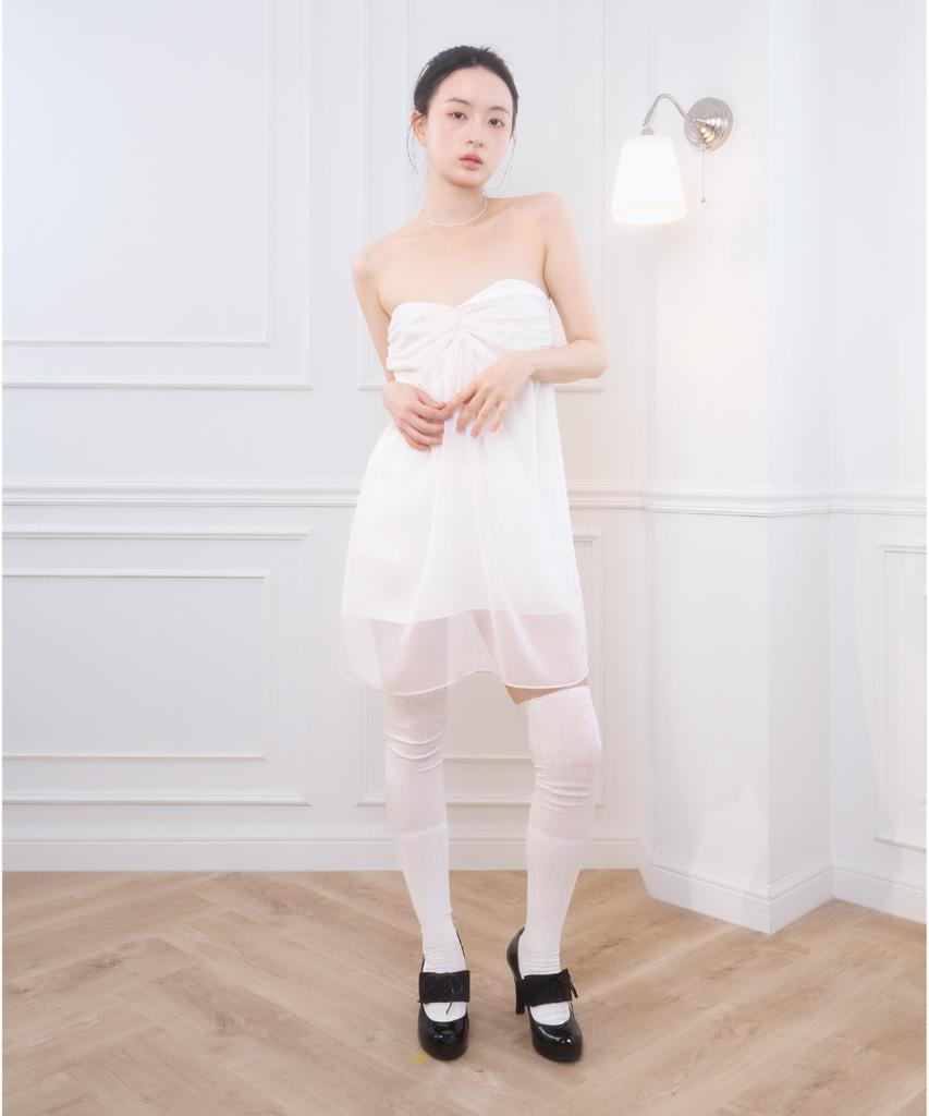 Beliar Lola Mini Dress White