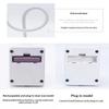 Rechargeable Led Eye Care Desk Lamp With 3 Color Modes Dimmable Phone Stand For Home Office Reading Working