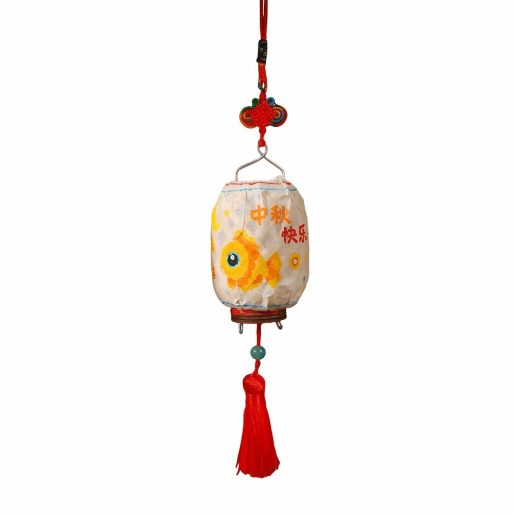 Bamboo Weaving Cage Mid-Autumn Festival Lantern Bamboo Portable Lantern  Home Decoration