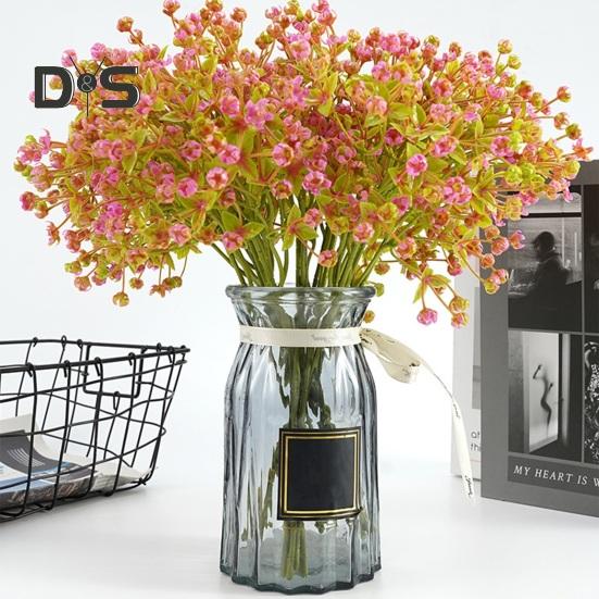 6ks Bright Color Umělá Gypsophila Snadná údržba Praktická simulace Gypsophila Rozvržení květinové scény