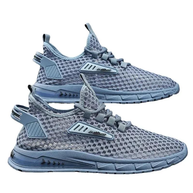 Mode Herrenschuhe Hochwertige atmungsaktive Mesh-Turnschuhe Herren Vulkanisierte Schuhe mit weicher Sohle für Herren Zapatos De Hombre 2024