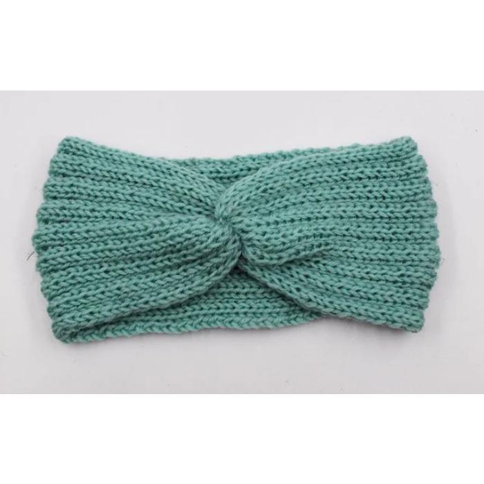 Winter Ear Warmer Headband Women Fashion Elastic Wool Knitted Headband Head Wrap Hairband Girls Elegant Hair Band Accessories