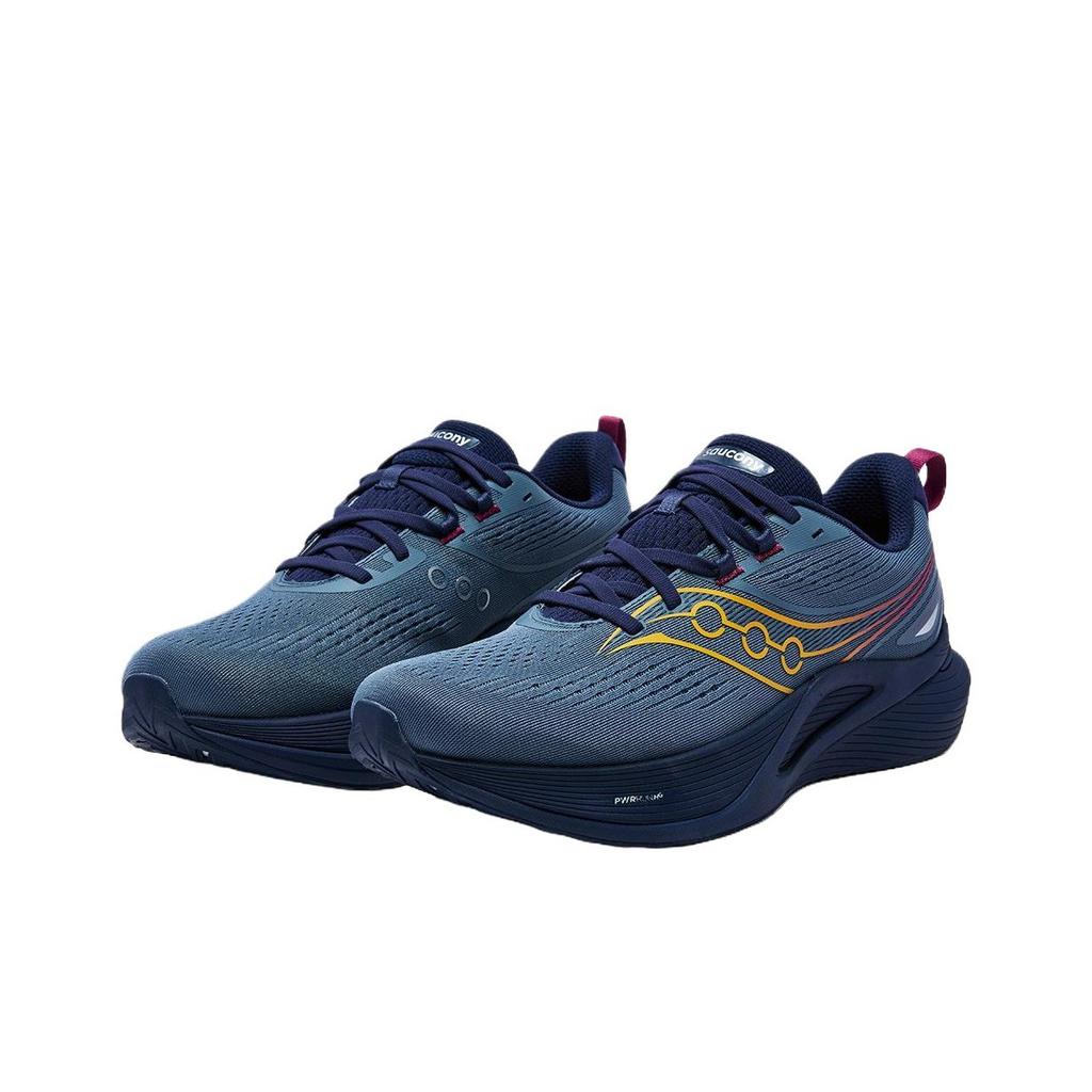 Saucony Tempus 3 Waterproof Versatile Comfortable Supportive Lightweight Rebound Running Shoes Unisex sneaker Blue S28270-2