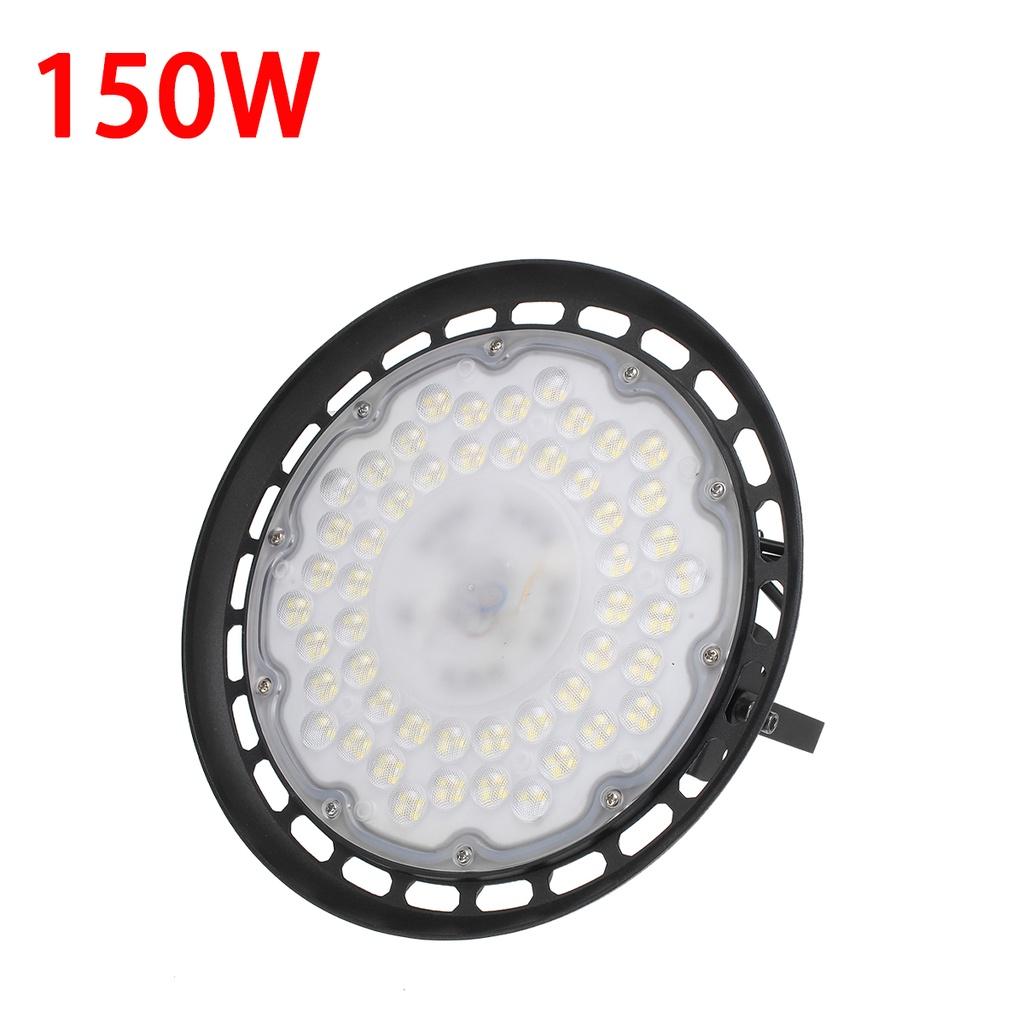 UFO LED High Bay Light 6000lm 6500K Cold White Industrial Commercial Bay Lighting for Warehouse Workshop 100W/150W/200W AC220V