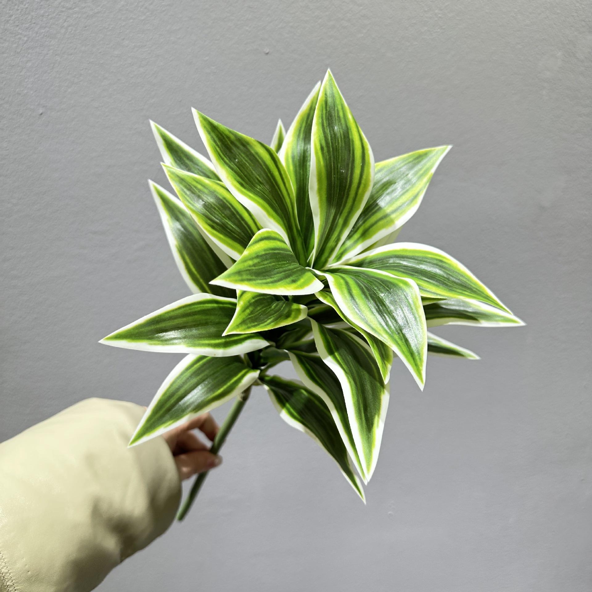 4 шт. Свадебные Декоративные Искусственные Лилии Бамбук Пластиковые Растения Искусственный Цветок Украшение Зала Искусственная Драцена Зеленое Растение