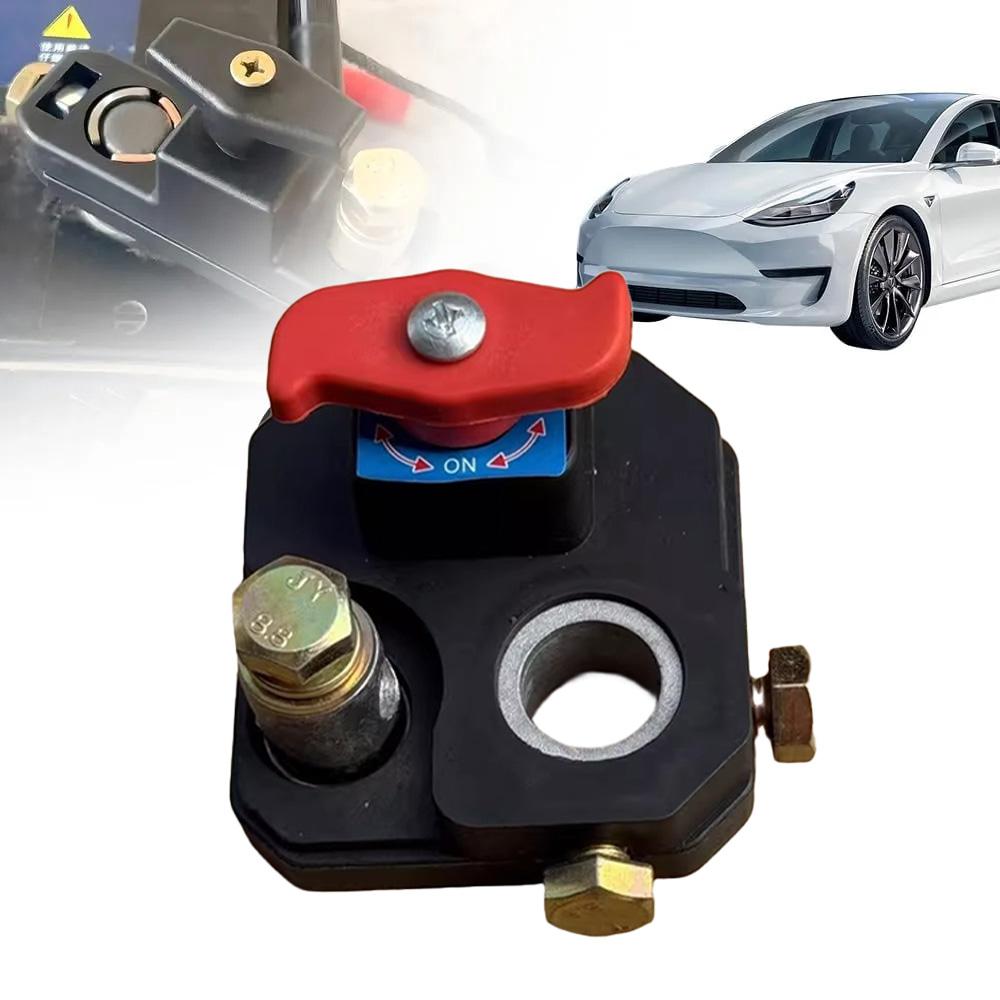 Car Battery Disconnect Switch Compatible with 12V 24V Vehicles Featuring Antileakage Power Cutoff and Secure Circuit Isolation