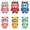 Lovely Panda Face Changing Doll Keychain Charm Fun And Eye Catching Designs Keyrings Accessory For All Ages
