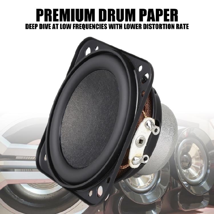 Compactly 2Inch 50mm Neodymium Speaker 10W 4Ohm Perfect For DIY Auditory Projects And Upgrades