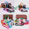 Multi-color Aluminium Safety Alloy Carabiner Buckle Keychain Camping Hiking Hook Climbing Button