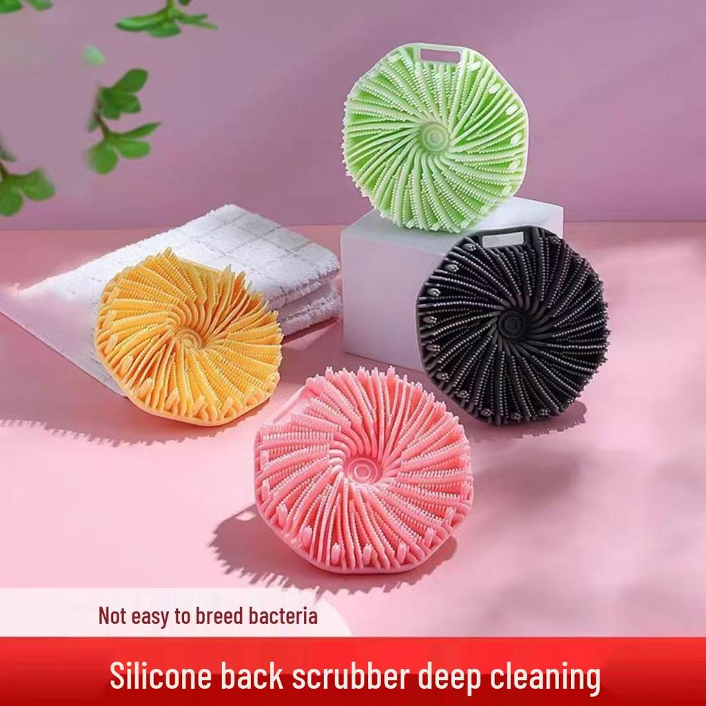 Soft Silicone Baby Bath & Shampoo Brush - Exfoliating and Gentle Cleaning Tool