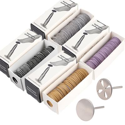 Dischi Sostituibili per Pedicure Carta Vetrata Lucidatura Pelle Morta del Piede Rimuovi Calli Lima per Talloni Calli Strumenti Metallici Elettrici per Pedicure