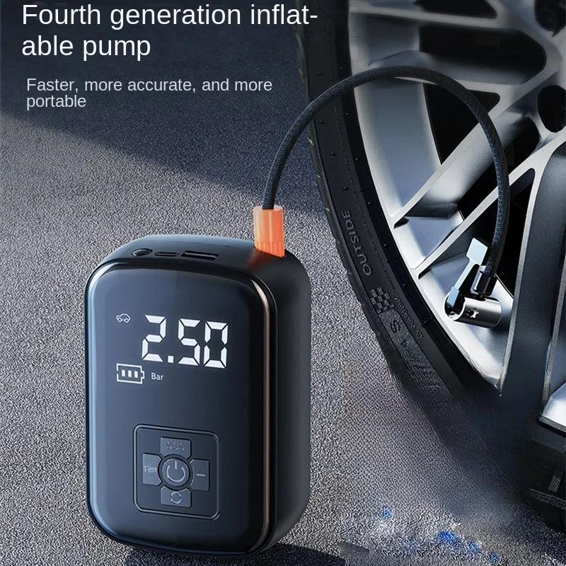 Wireless Car Air Compressor Air Pump Electric Tire Inflator for Motorcycle Bicycle Boat AUTO Tyre Balls Inflatable