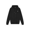 Logo Zip-Up Kapuzenjacke Herren Oberbekleidung Schwarz 593135-01