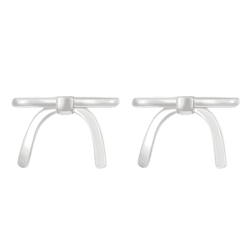 Stylish Alloy Butterfly Ear Jewelry Gift Earrings Earrings Clip Ear Studs Ornaments Suitable for Daily Outfit and Party