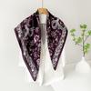 Headscarf Silk Scarf 90cm Women's Headscarf New Versatile Satin Thin Large Square Scarf