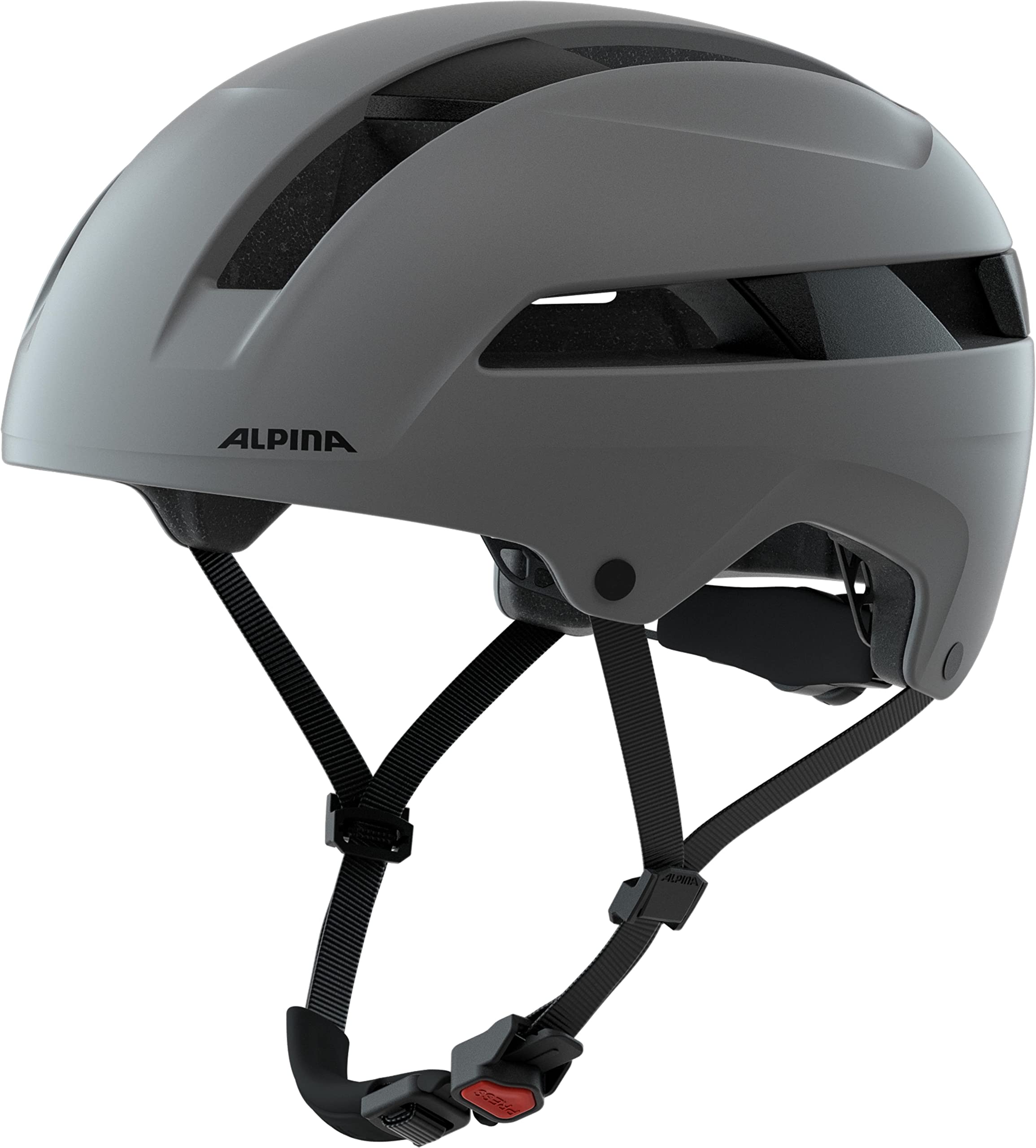 

ALPINA SOHO Bicycle Helmet, CE Certified, Made in Germany, for City Riding, Commuting, and School, Size 51-56 cm