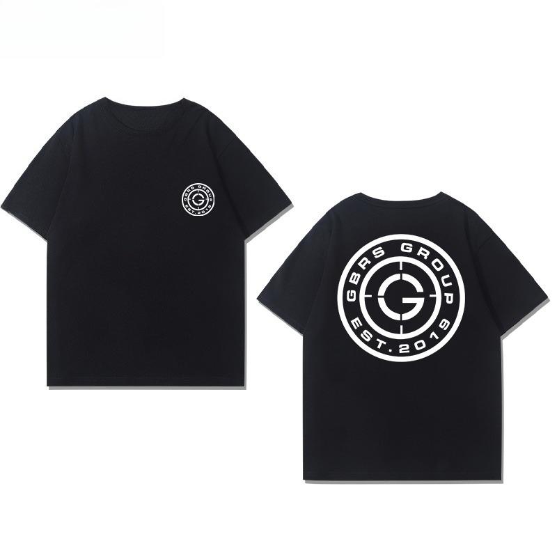 

2025 Нові футболки з графічним принтом Gbrs Group GBRS бичаче око Чоловічі футболки з коротким рукавом Високоякісний чоловічий одяг Вуличний одяг XXXXL