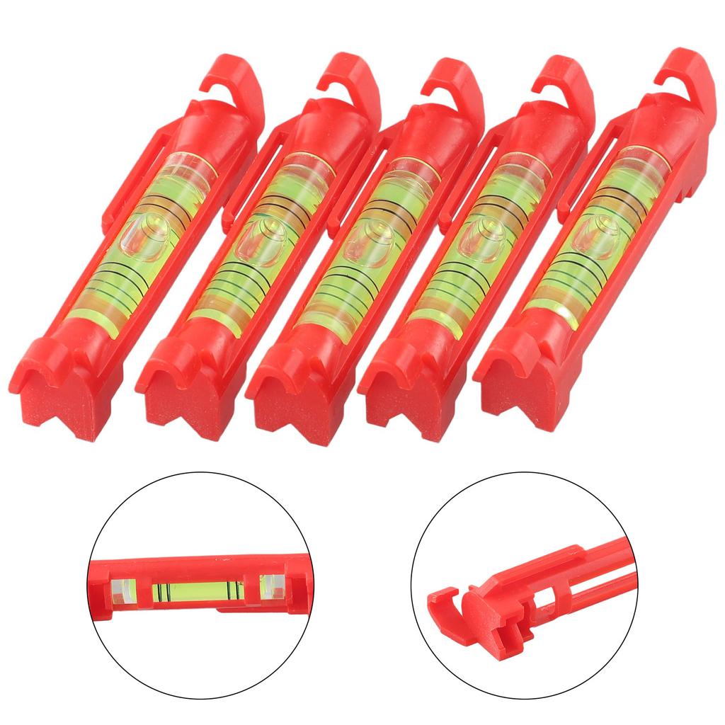 5 2pcs Mini Hanging Line Level String Level Plastic Pen Horizontal Bubble Measuring Level Gadget Level Measuring Tools