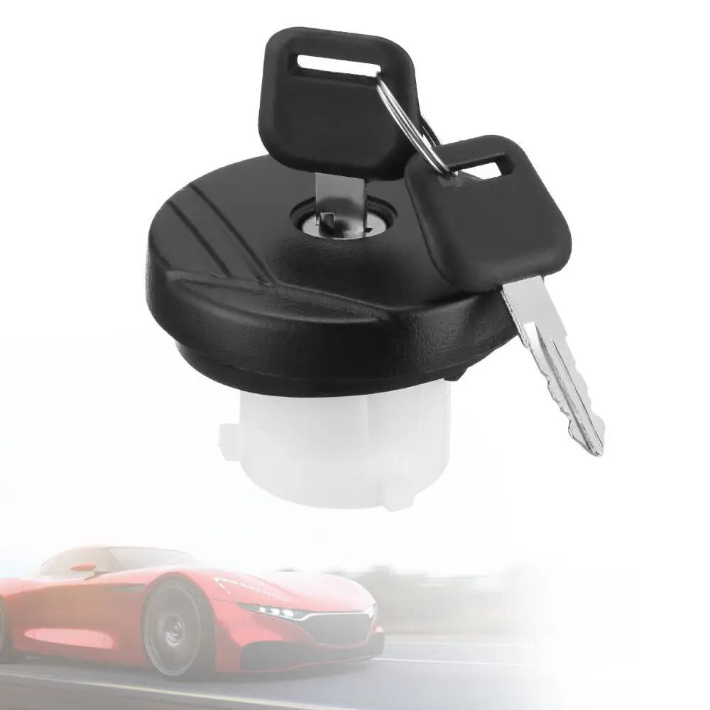 Car Fuel Tank Filler Cap Black Tank Covers With 2 Keys 4411620 For Ford TRANSIT MK7 2006 2007 2008 2009 2010 2011 2012 2013 2014