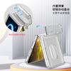 Applicable To Samsung Z Flip8 Folding Mobile Phone Case, Card Holder, Skin Matte All-inclusive Hinge 5/6/7 Anti-drop Hard