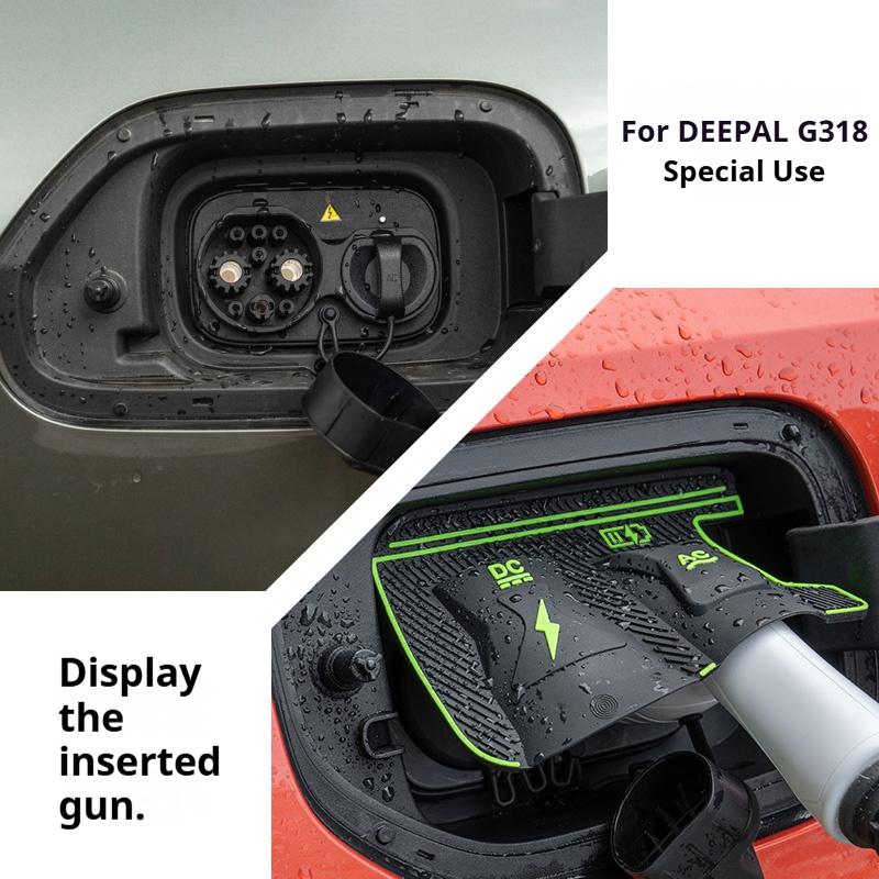

Для Deepal G318 L05 L07 S05 S07 S09 Водонепроницаемая заглушка порта зарядки - Защитный колпачок-уплотнитель для электромобиля Agat от дождя, пыли, грязи For DEEPAL G318