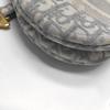 [Pre-Owned] Saddle Oblique Classic Embroidered Monogram Canvas Shoulder Bag - Very Good #2YENFR
