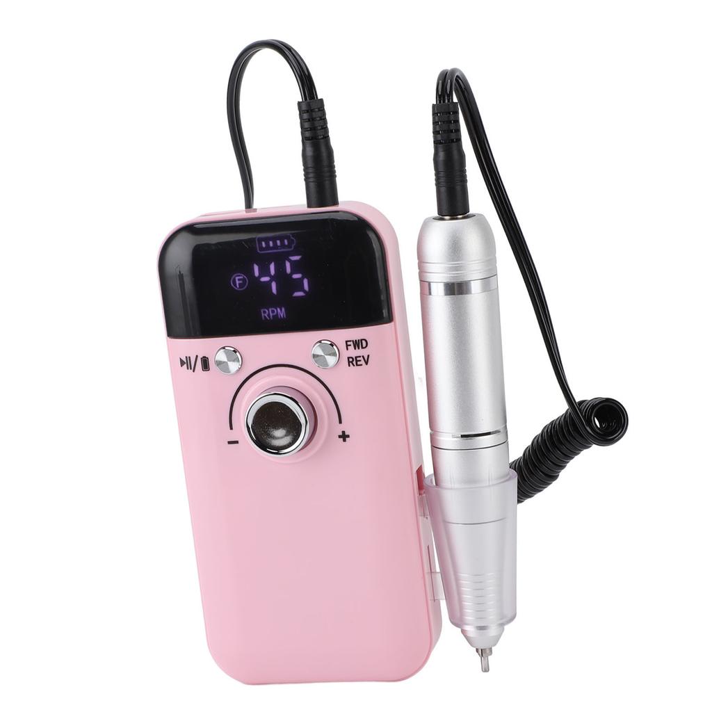 Electric Nail Drill Portable Charging Fast 45000RPM Professional Electric Nail File Drill Tool for
